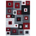 United Weavers Of America 2 ft. 7 in. x 4 ft. 2 in. Bristol Cicero Red Rectangle Rug 2050 10230 35C